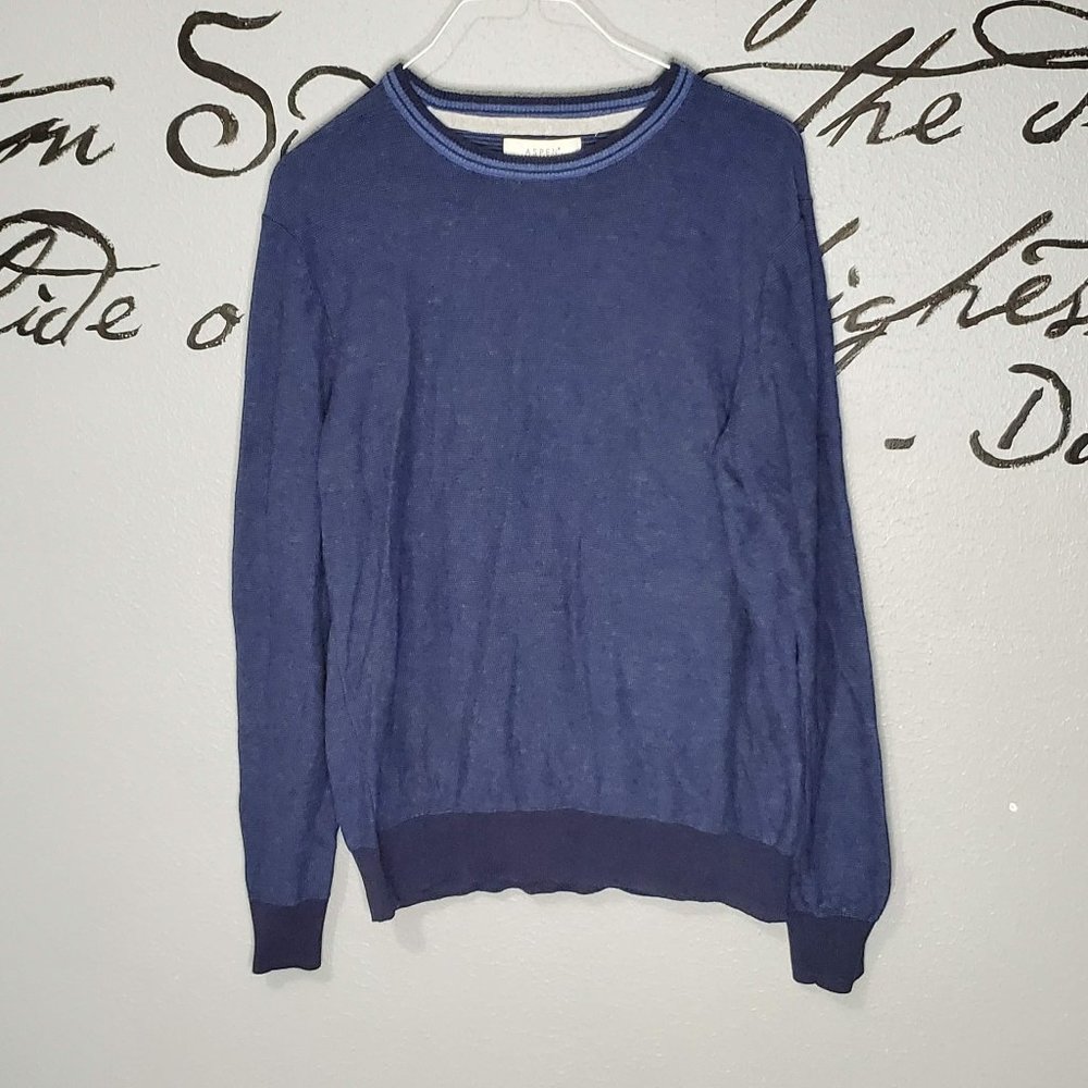 Blue Crew Neck Pullover from Aspen, S